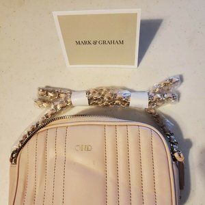 Mark And Graham Handbag Quilted Crossbody BLUSH